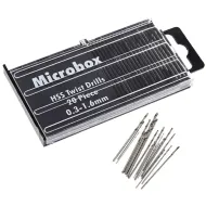 Mini Drill Bit set 20pcs  0.3mm-1.6mm HSS